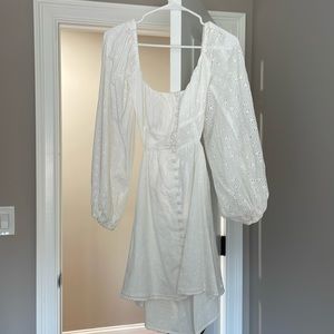 Sabolux eyelet dress